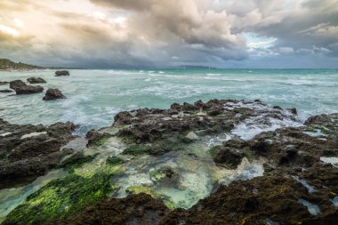Gün batımında, Hawaii güzel maui.