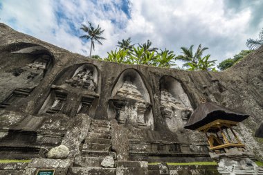Ubud'daki Eski Gunung Kawi tapınağı, Bali, Endonezya