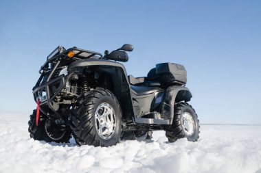 Kışın bir alanda dört kiralama