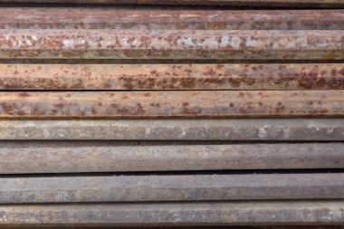 Paslı metal onaltılık çubuk arka plan