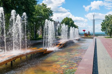 Samara meydanda çeşme