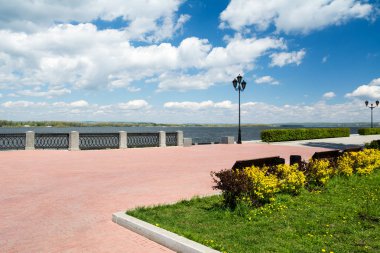 Samara Volga Nehri Dolgu