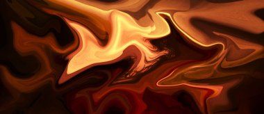 Paslı, turuncu, cıvalı, parlak yansımalı arka plan.