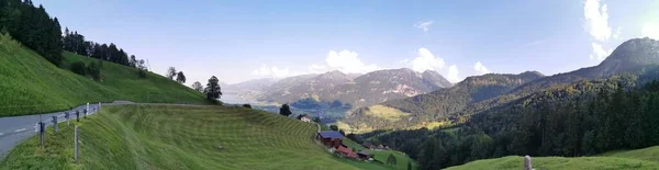 Blick Auf Die Alpen Sarnen Der Schweiz — Stockfoto