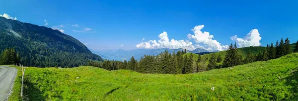 Utsikt Över Alperna Sarnen Schweiz — Stockfoto