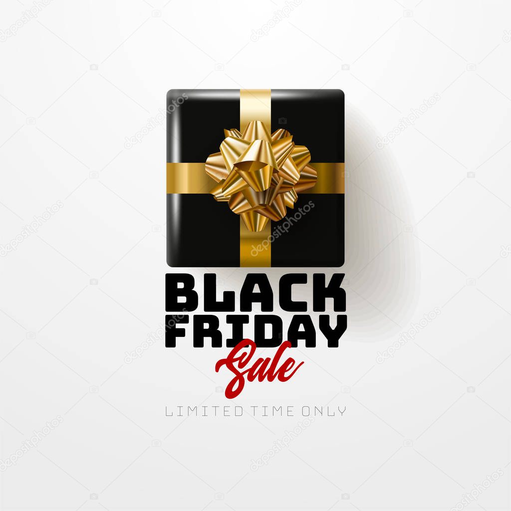 Black Friday Seasonal Sale banner design 
