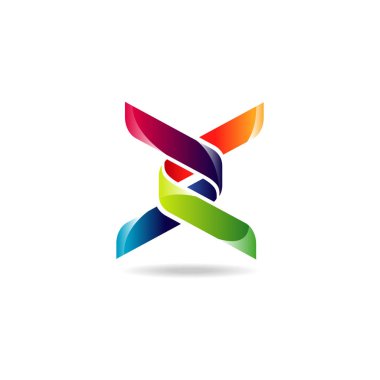 Basit ormanda Logo Tasarım