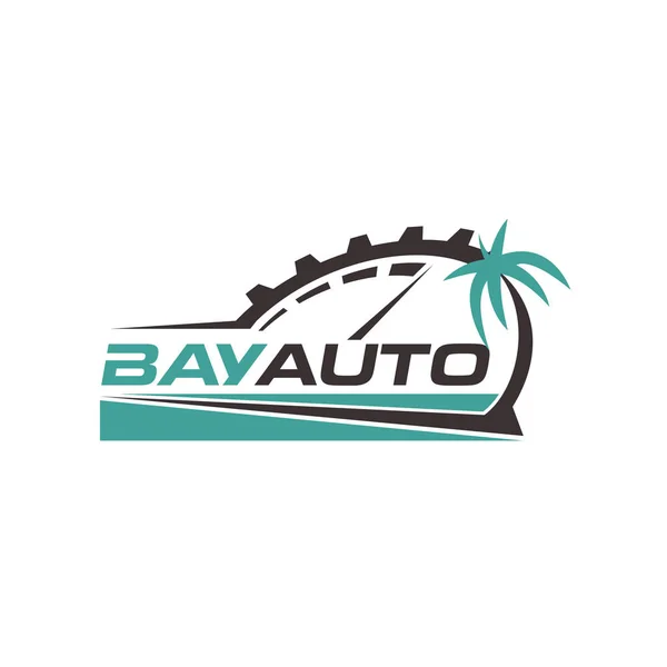 Bay Automotive Logo Design Symbol