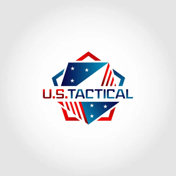 Στρατιωτική Μας Τακτικής Λογότυπο Σύμβολο — Διανυσματικό Αρχείο