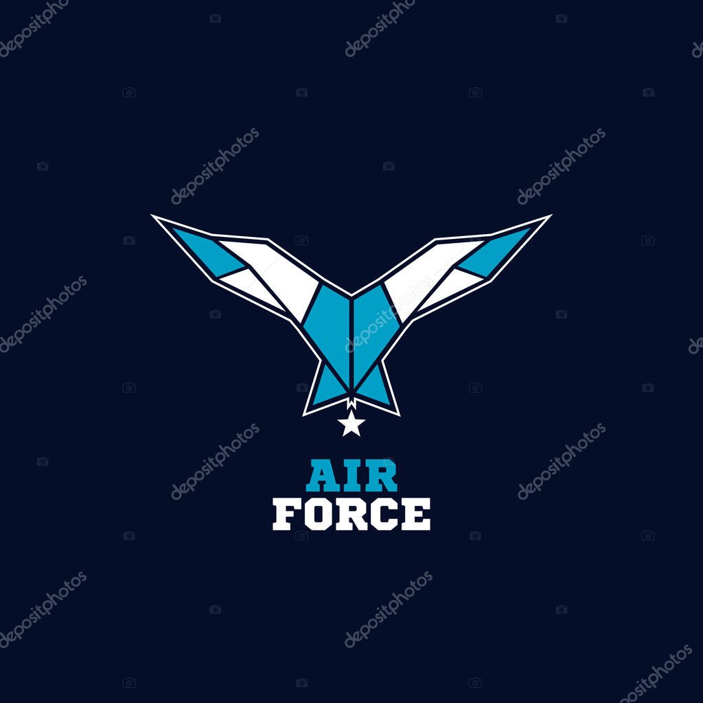 Air Force Wings Logo Sign Symbol Icon