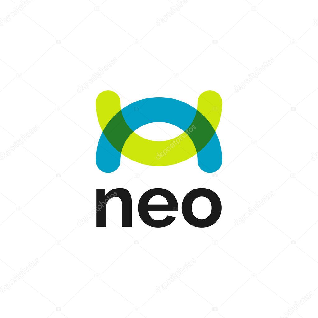 Creative Neo-Abstract Vibrant Logo Symbol
