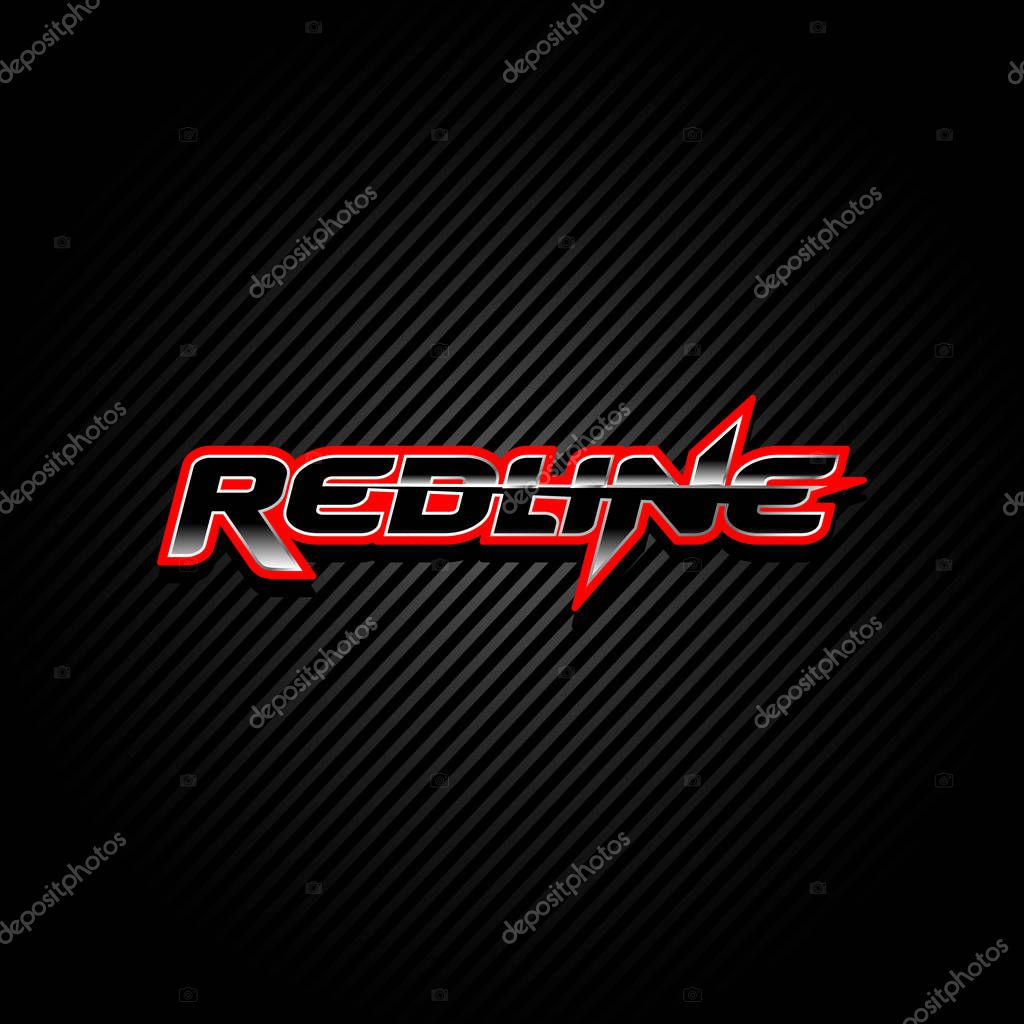 Redline Logo Type Design Symbol