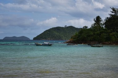 Nam du sahne - beach, günbatımı, deniz arka plan