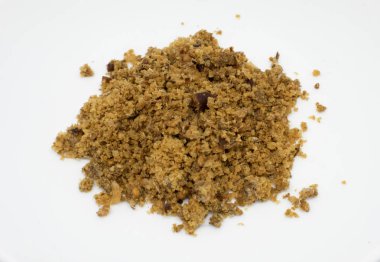 Beyaz zemin üzerine - Vietnamca tuz tuzlu karides