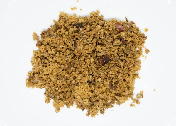 Beyaz zemin üzerine - Vietnamca tuz tuzlu karides