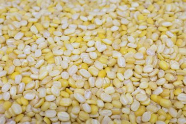 derisi yüzülmüş ve split mung fasulye arka plan