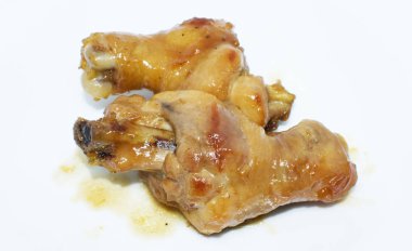 Fried baget tavuk gıda sos ile - tavuk