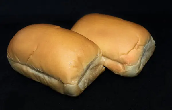 Pão Suave Doce Fundo Comida Rápida — Fotografia de Stock