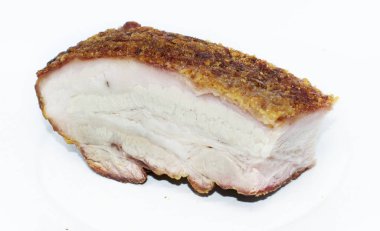 arka plan - Çin popüler gıda üzerinde domuz rostosu