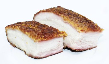 arka plan - Çin popüler gıda üzerinde domuz rostosu