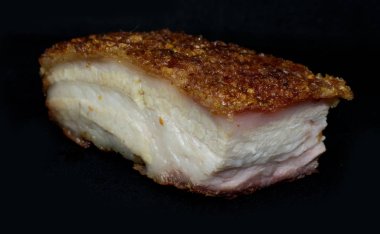 arka plan - Çin popüler gıda üzerinde domuz rostosu