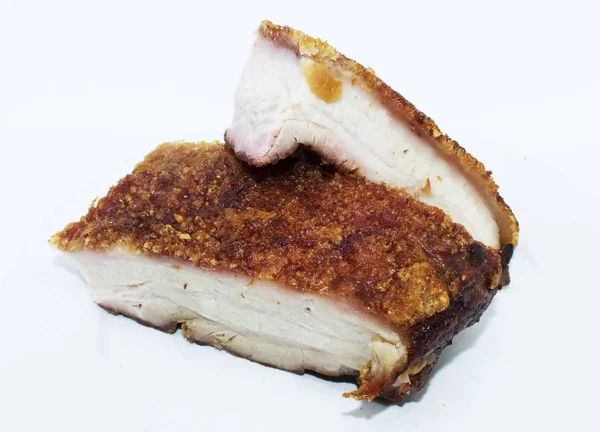 Háttér Kína Népszerű Étel Sült Sertéshús — Stock Fotó