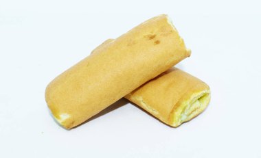 arka plan üzerinde Pandanus sünger kek