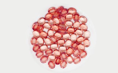 Renkli Ruby on arka plan - lüks değerli taş