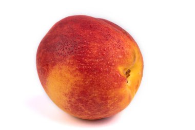 Bir tanesinin üzerine küçük bir damla şeftali serpiştirilmiş.