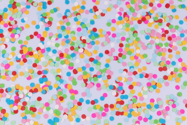 Un patrón de colorido brillante ronda multicolor confeti dispersión — Foto de Stock