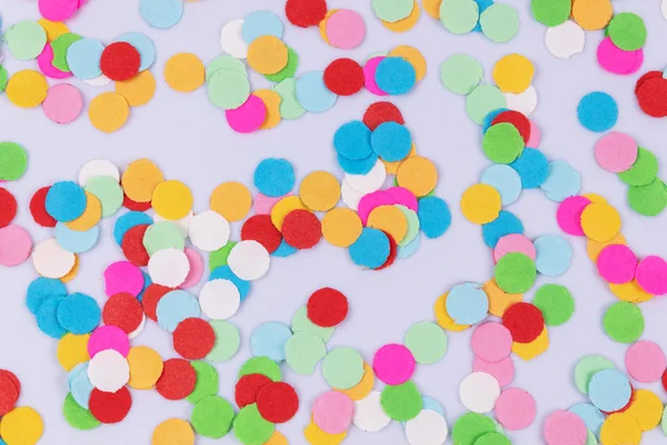 Цветные разноцветные конфетти - редкость. Стоковая Картинка