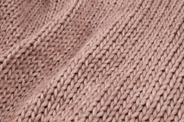 Güzel büyük paralel dalgalar asılı bej örülmüş yün kumaş