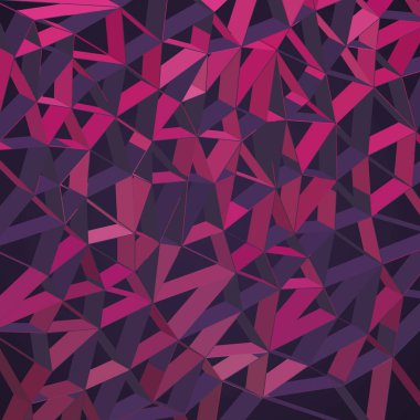 3D soyut geometrik çizgiler