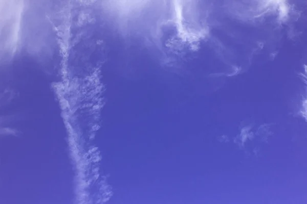 Blue sky cloud background texture beautiful vice and weather wit — Stock Photo, Image