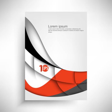 kırmızı ve siyah çizgiler iş arka plan üzerinde dönen, illüstrasyon vektör