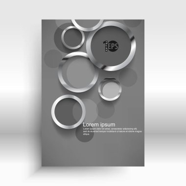 geometrik şekiller kurumsal tasarım, vektör çizim yüzük