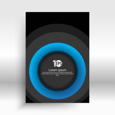 şekil kare, kurumsal tasarım arka plan illüstrasyon vektör