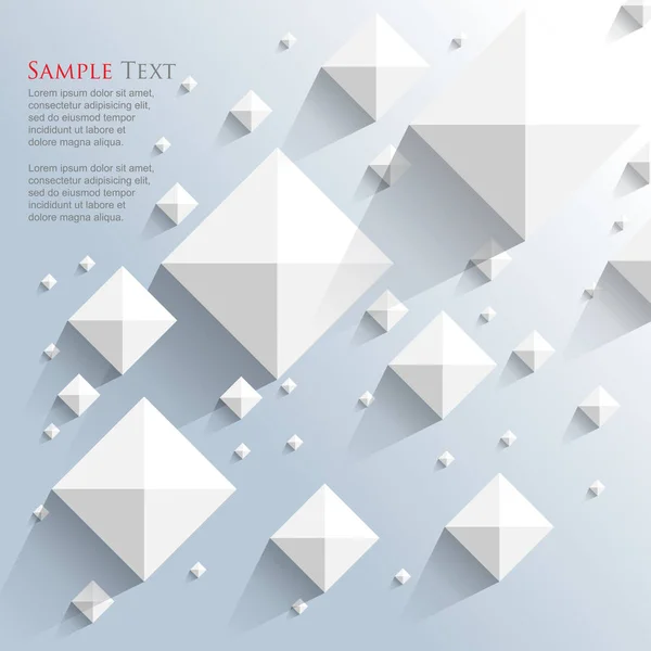 geometrik şekiller, kurumsal konsept tasarımı, vektör çizim ile iş şablonu