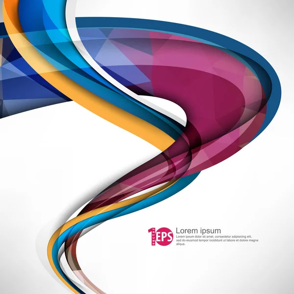 Soyut büküm satırları, malzeme arka plan tasarımı, vektör çizim