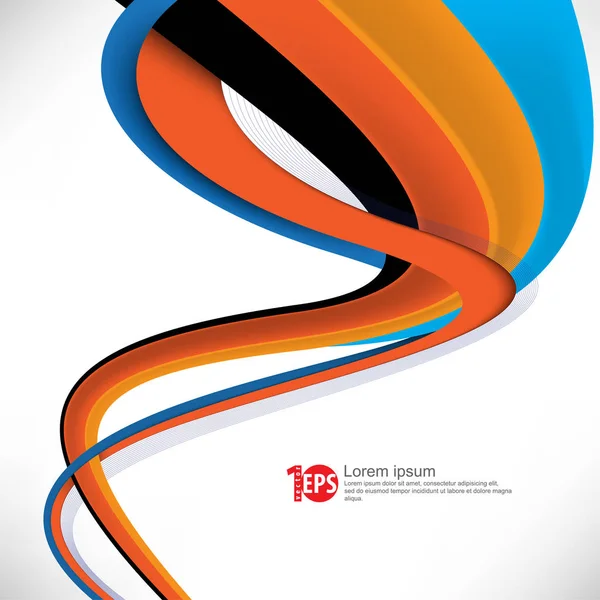 Soyut büküm satırları, malzeme arka plan tasarımı, vektör çizim