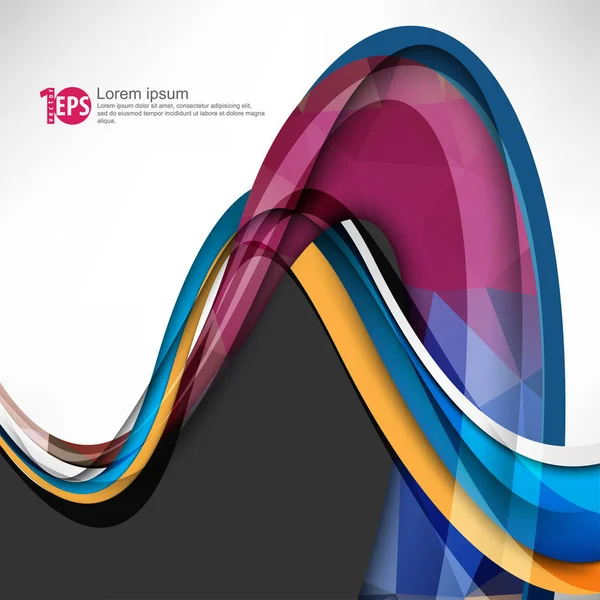 Soyut büküm satırları, malzeme arka plan tasarımı, vektör çizim