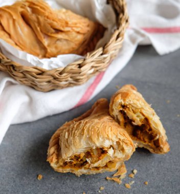 Malezya popüler yerel hamur işleri görünümünü kapat