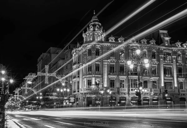 Navidades Por Oviedo Escandalera — Stockfoto