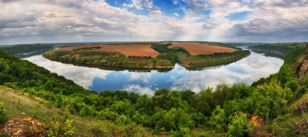 Cañón Mañana Del Río Dniester — Foto de Stock