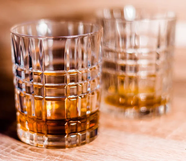 Ett Glas Whisky Royaltyfria Stockfoton
