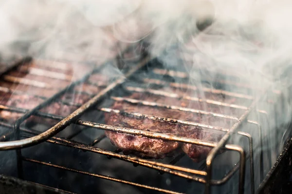 Delicioso Filete Cocinado Barbacoa —  Fotos de Stock