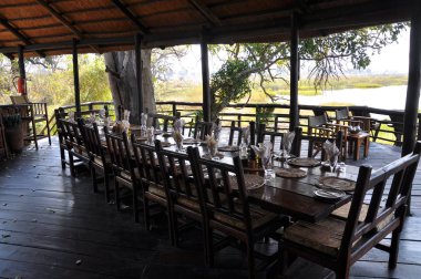 Okavango delta lodge