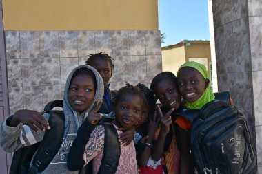 Çocuk Köyü nün okulda potrait