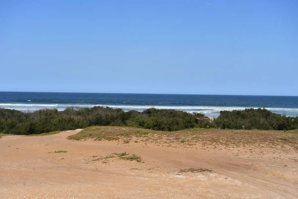 Strand Von Lac Rose Senegal — Stockfoto