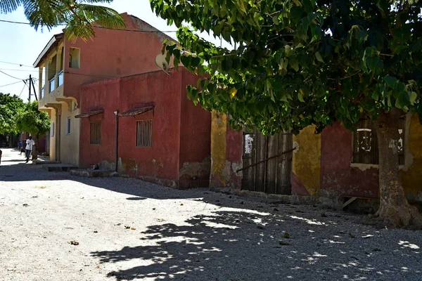 Ilha Conchas Amêijoas Fadiouth Petite Cote Senegal — Fotografia de Stock